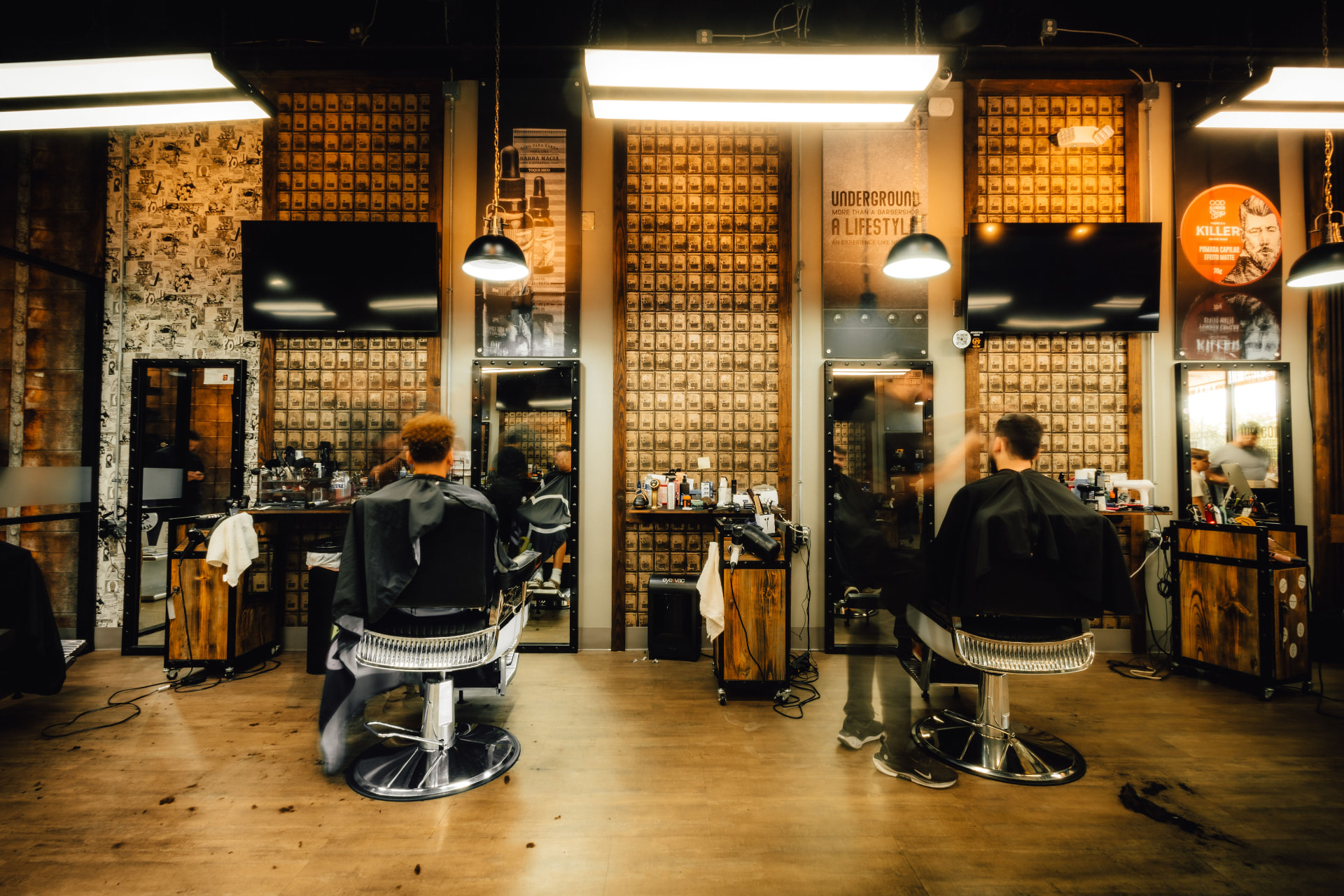 Underground Barbershop stations